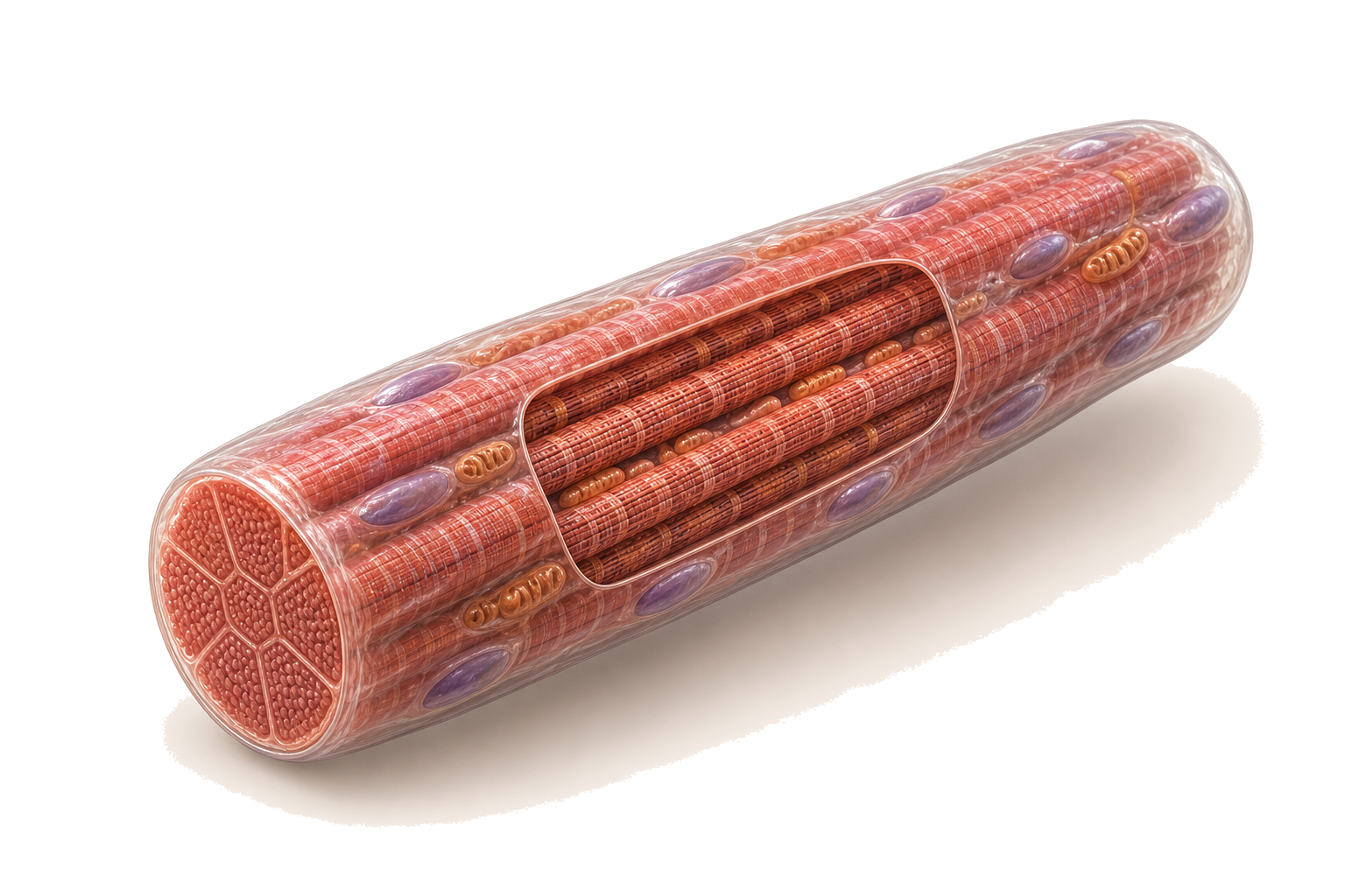 3D render of a Muscle Cell