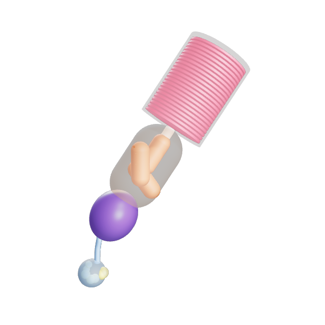 3D render of a Rod Photoreceptor