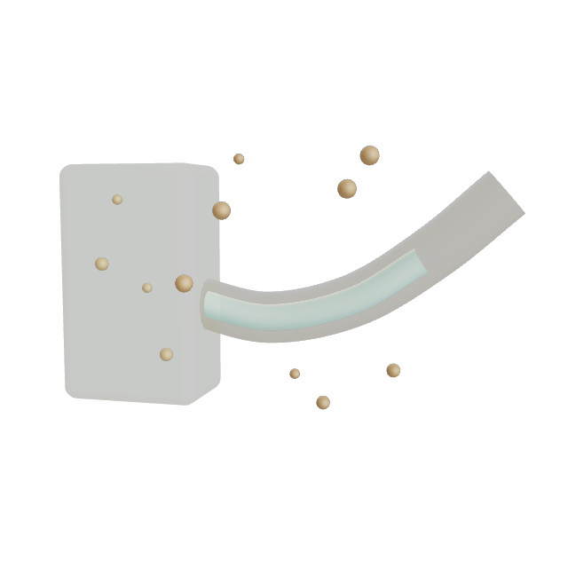 3D render of a Root Hair Cell
