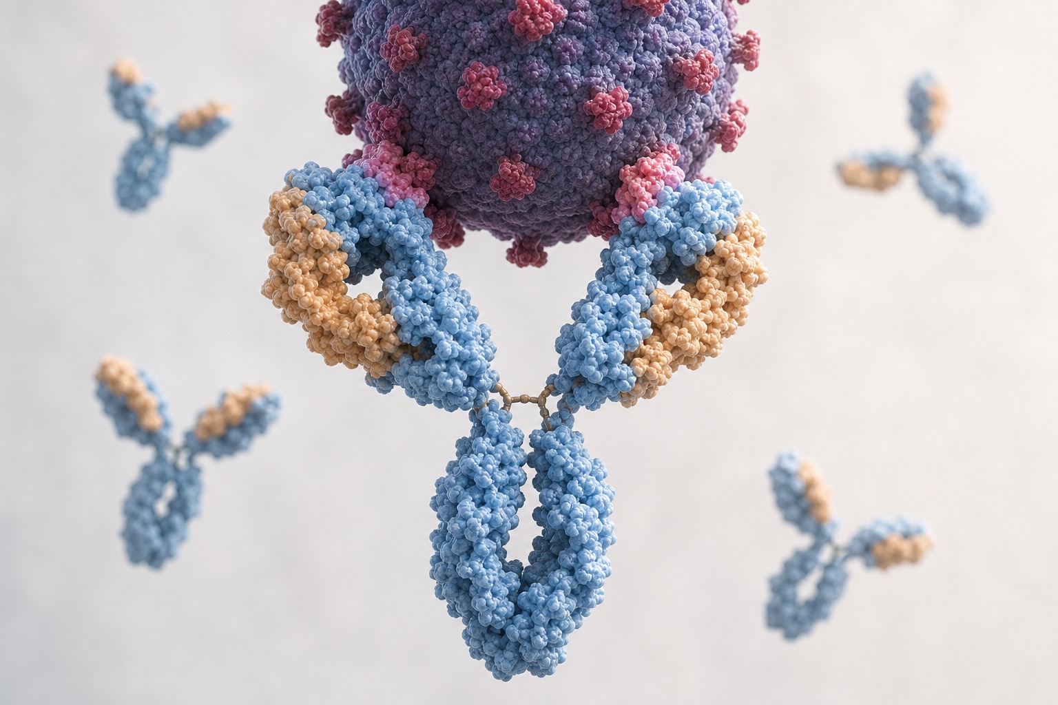 Teaching illustration: Antibody and Antigen Binding